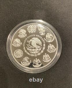 2016 Mexico 2-Coin Silver Libertad Proof/Reverse Proof Set with box and COA