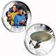2016 Star Trek Captain James T. Kirk And Spock 1oz Silver Proof 2 Coin Set