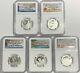 2016 S Proof Silver Quarter Set Ngc Pf70 Ultra Cameo Early Realease Atb National
