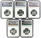 2016 S Silver Proof National Park Quarter Atb Set Early Releases Ngc Pf70