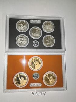 2016 S US Mint Silver Proof Set With Box & COA