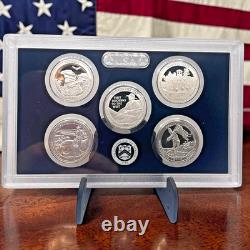 2016-S US Mint Silver Proof Set with COA & Box 13 Coins 90% United States
