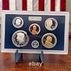 2016-S US Mint Silver Proof Set with COA & Box 13 Coins 90% United States