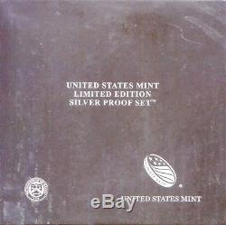 2016 S United States Mint Limited Edition (30th Anniv) Silver Proof Set