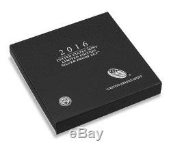 2016 S, W United States Mint Limited Edition 90% Silver Proof Set Coin Collection