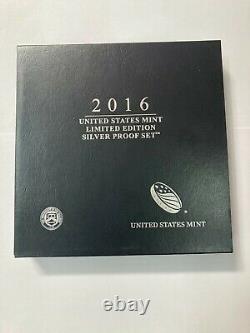 2016 US Mint Limited Edition Silver Proof Set