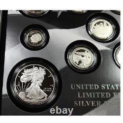 2016 US Mint SILVER Proof 8 Coin Set with American Eagle #47660R