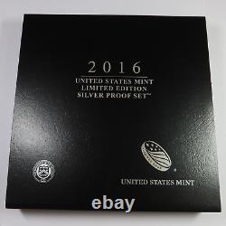 2016 US Mint SILVER Proof 8 Coin Set with American Eagle #47660R