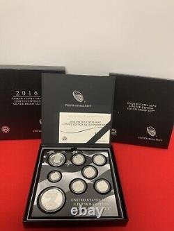 2016 United States Mint Limited Edition Silver Proof Set