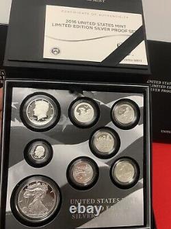 2016 United States Mint Limited Edition Silver Proof Set