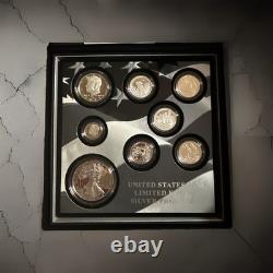 2016 United States Mint Limited Edition Silver Proof Set With COA