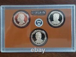 2016 United States Mint Silver Proof Set (S) San Francisco US Mint COA and Specs