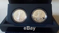 2016 W 30th Anniversary American Eagle Proof Set In Mint Box Lettered Edge
