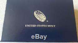 2016 W 30th Anniversary American Eagle Proof Set In Mint Box Lettered Edge