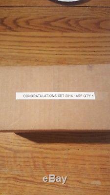 2016 W Proof Silver Eagle Congratulations Set Unopened Box From The Us Mint Rare