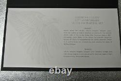 2017 American Liberty 225th Anniversary Silver Four-Medal Set (withBox and COA)