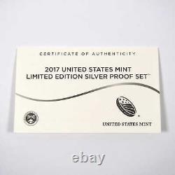2017 Limited Edition Silver 8 Piece Proof Set OGP COA SKUCPC3626