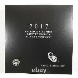 2017 Limited Edition Silver Proof 8 Coin Set OGP COA SKUCPC2904
