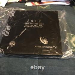 2017 Limited Edition Silver Proof Set (17RC) 1 oz Proof S Mint Silver Eagle OGP
