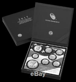 2017 Limited Edition Silver Proof Set S Mint with Proof Silver Eagle IN HAND