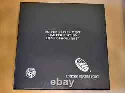 2017 Limited Edition Silver Proof Set and 2017 Silver Proof Set. COA for both