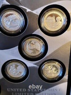 2017 Limited Edition Silver Proof Set and 2017 Silver Proof Set. COA for both