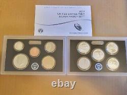 2017 Limited Edition Silver Proof Set and 2017 Silver Proof Set. COA for both