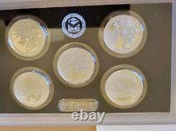 2017 Limited Edition Silver Proof Set and 2017 Silver Proof Set. COA for both