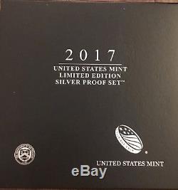 2017 Limited Edition Silver Proof Set with S Mint Proof Silver Eagle