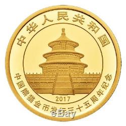 2017 NGC PF-70 35th Anniversary Chinese Panda Gold and Silver Proof Set