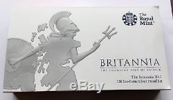 2017 Royal Mint 6 Coin Silver Proof Britannia Set BRAND NEW