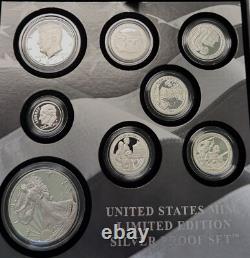 2017-S Limited Edition Silver Proof Set 8 Coin Set in OGP Free US Shipping HT