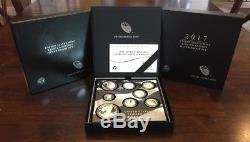 2017-S Limited Edition Silver Proof Set with Proof Silver Eagle in OGP 17RC