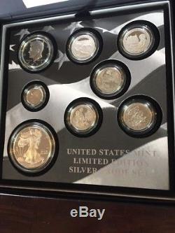2017-S Limited Edition Silver Proof Set with Proof Silver Eagle in OGP 17RC
