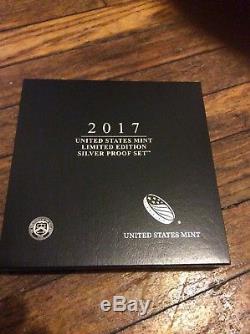 2017-S Mint Limited Edition Silver Proof Set with the 2017-S Proof Eagle 17RC