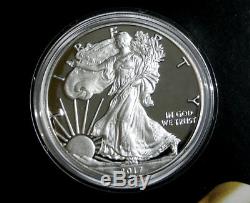 2017 S Proof Silver American Eagle US Mint Congratulations Set OGP