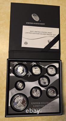2017 S SILVER PROOF LIMITED EDITION 17RC IN OGP Plus FREE 2017 KENNY HALF DOLL