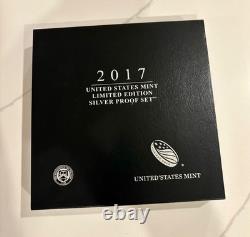 2017-S United States Limited Edition Silver Proof Set in OGP