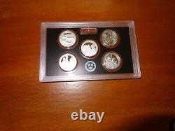 2017 UNITED STARES MINT SILVER PROOF SET 10 Coins