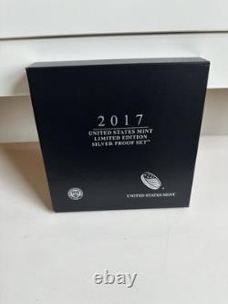 2017 US Mint Limited Edition Silver Proof Set (17RC) Includes COA