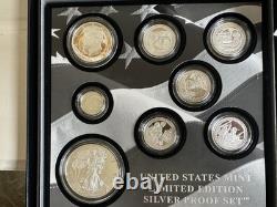 2017 US Mint Limited Edition Silver Proof Set (17RC) Includes COA