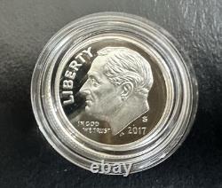 2017 US Mint Limited Edition Silver Proof Set (17RC) Includes COA