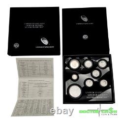 2017 US Mint Limited Edition Silver Proof Set American Eagle Collection With Box