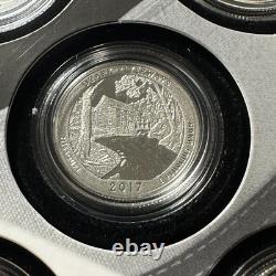 2017 US Mint Ltd Edition Silver Proof Set Silver Coins x8 OGP & COA (90598)