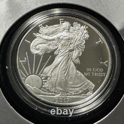 2017 US Mint Ltd Edition Silver Proof Set Silver Coins x8 OGP & COA (90598)