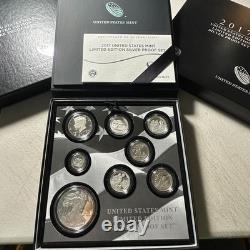 2017 US Mint Ltd Edition Silver Proof Set Silver Coins x8 OGP & COA (90600)