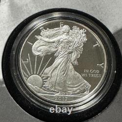 2017 US Mint Ltd Edition Silver Proof Set Silver Coins x8 OGP & COA (90600)