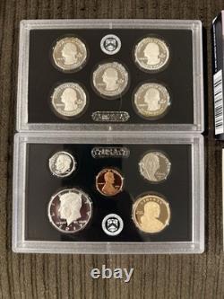 2017 US Mint Silver Proof Set With Light Toning With OGP
