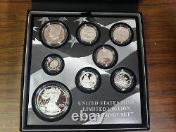 2017 U. S. Mint Limited Edition Silver Proof Set With Box & COA