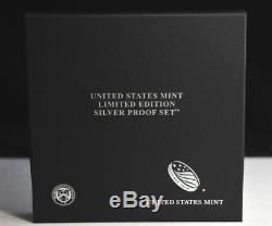 2017 U. S. Mint Limited Edition Silver Proof Set withSilver Eagle OGP 09DUD